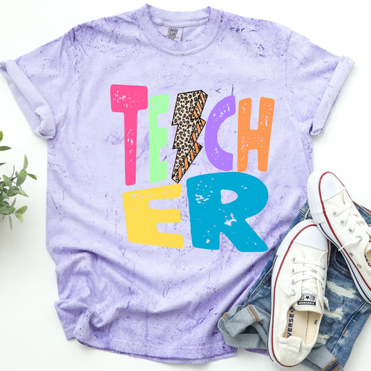 TEACHER- Colorful