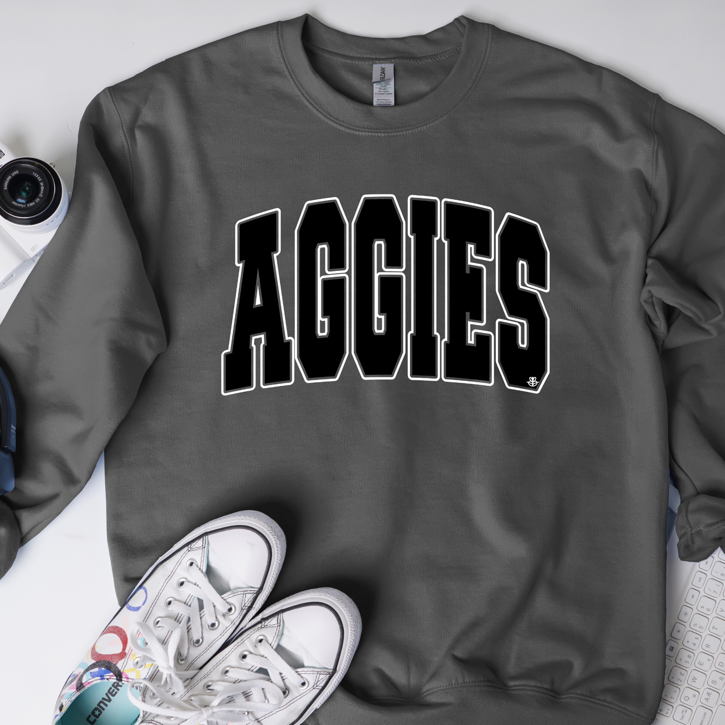 Mascot Sweatshirt- Aggies