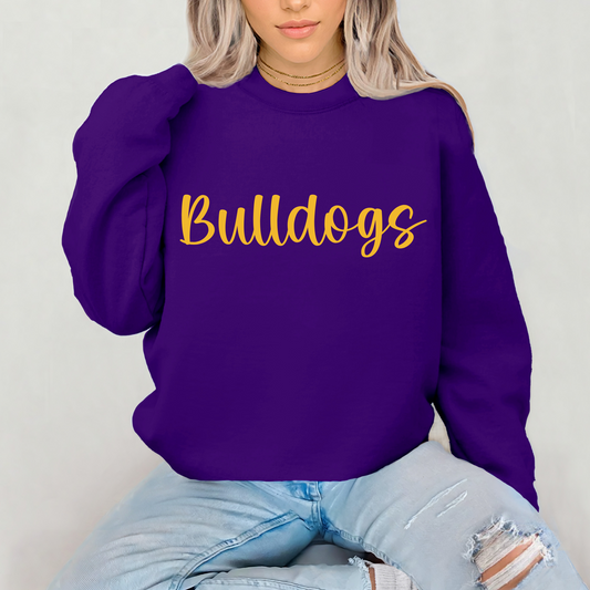 Simple- Bulldogs Purple