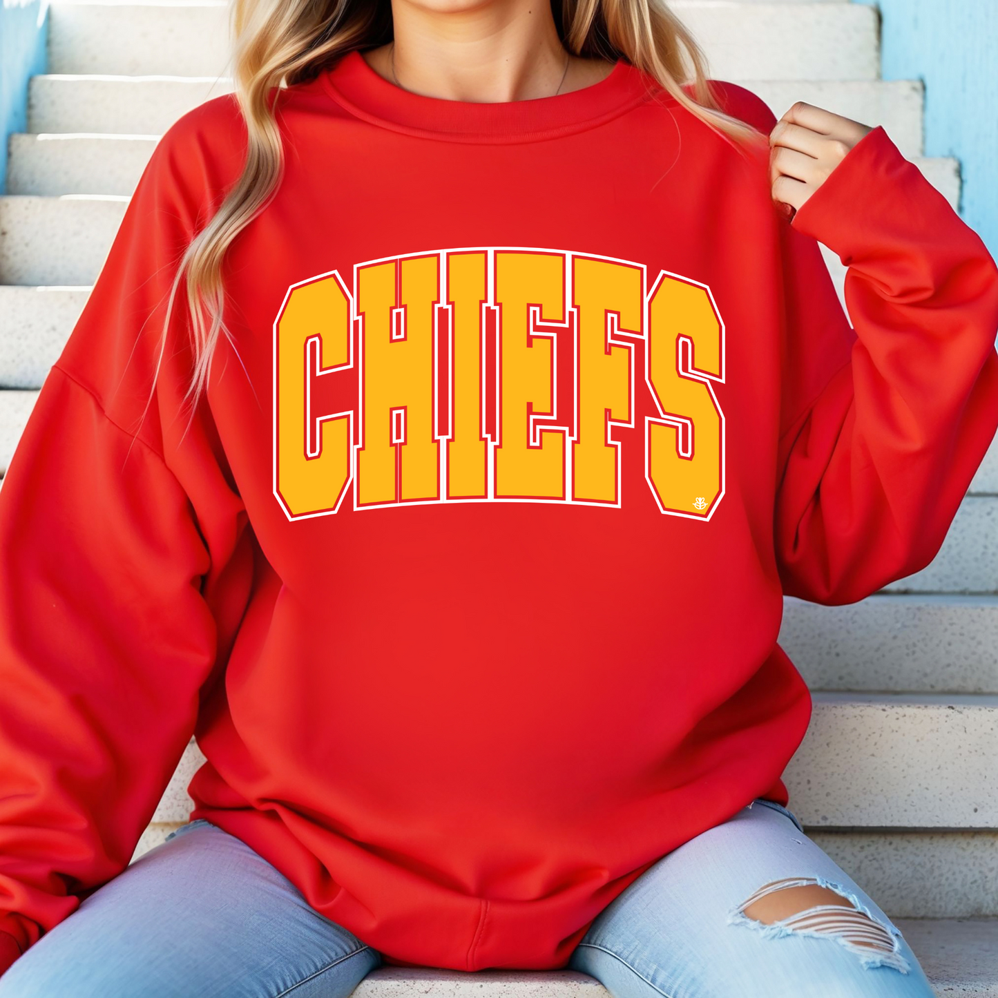 Mascot Sweatshirt- Chiefs