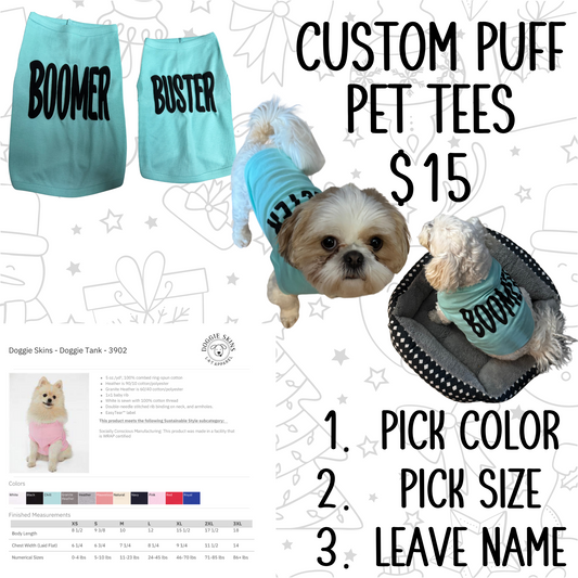 Puff Custom Pet Tees