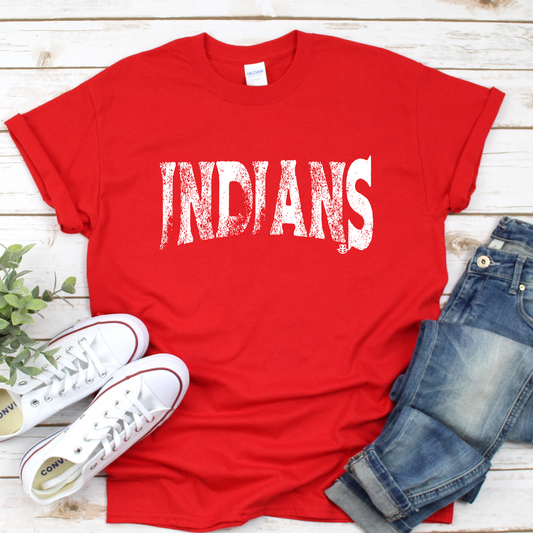 Grunge Mascot-Indians