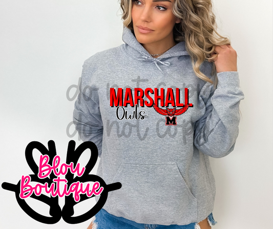 Marshall Owls Hoodie