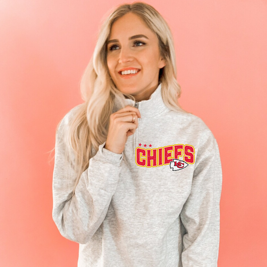 Quarter Zip-Chiefs